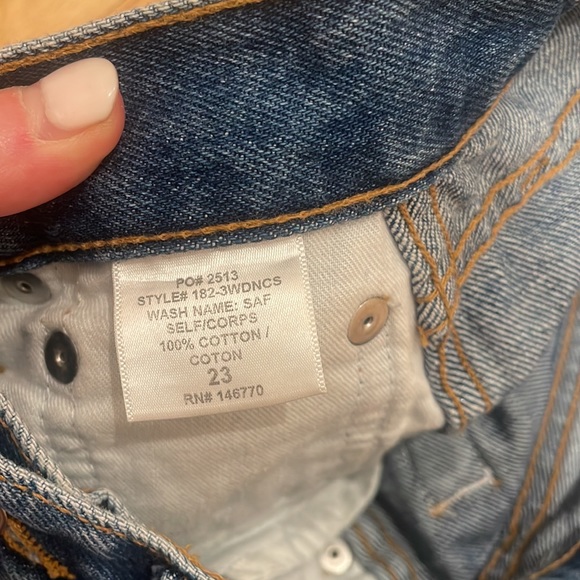 Vintage Levi re/done jeans, size 23 - Picture 5 of 6